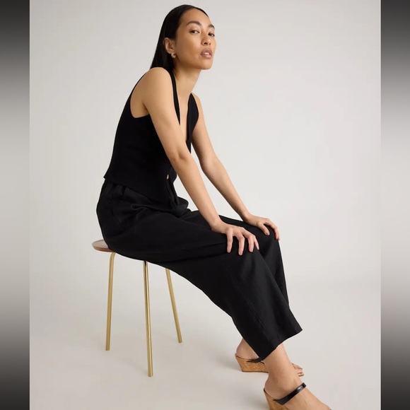 100% Linen European Pants - Picture 2 of 5